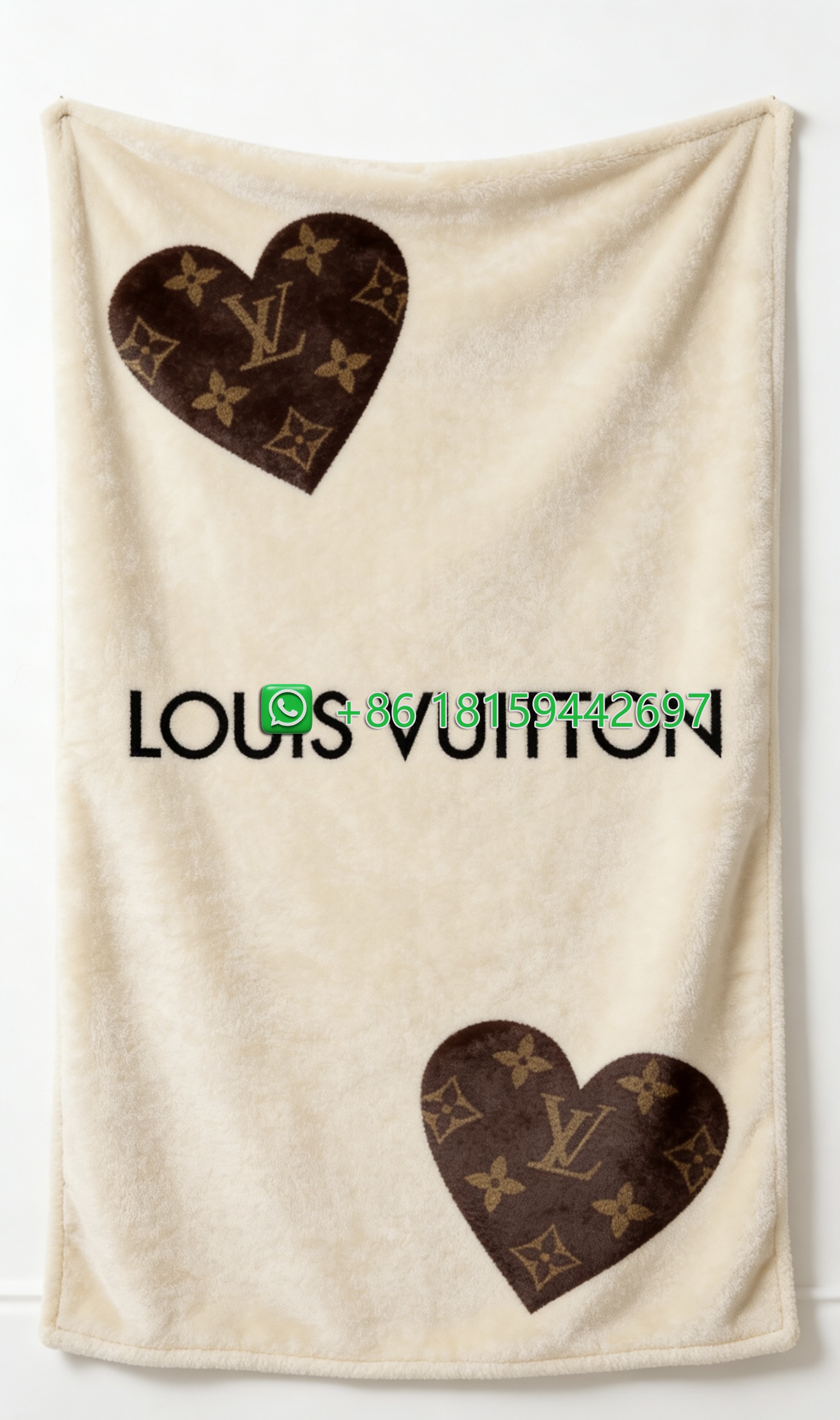 Louis Vuitton Throw Blankets